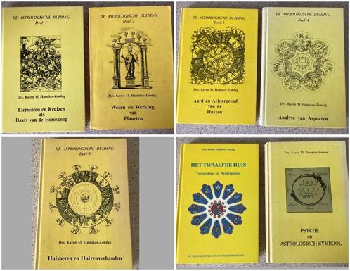 De Astrologische duiding deel 1 t/m 5 - Karen Hamaker Zondag, Boeken, Esoterie en Spiritualiteit, Gelezen, Astrologie, Ophalen