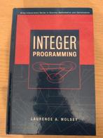 Integer Programming - Laurence A. Wolsey, Ophalen, Beta, Zo goed als nieuw, HBO