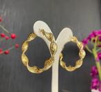 Prachtige 14 karaats gouden oorbellen | wokkel design, Sieraden, Tassen en Uiterlijk, Oorbellen, Hangers, Nieuw, Ophalen of Verzenden