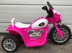 Elektrische kindermotor Harley Politiemotor look 6v roze !, Kinderen en Baby's, Speelgoed | Buiten | Voertuigen en Loopfietsen