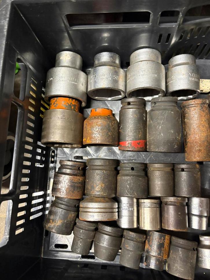 Partij zwaar gereedschap – Heyco Gedore Stahlwille Britool, Auto diversen, Autogereedschap, Gebruikt, Ophalen of Verzenden