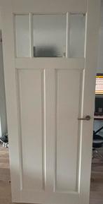 Twee opdek binnendeuren 211x88, Doe-het-zelf en Verbouw, Deuren en Horren, Ophalen, Kunststof, Gebruikt, 80 tot 100 cm