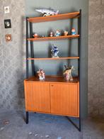 Vintage Scandinavisch Design Boekenkast Etagère, Ophalen, 50 tot 100 cm, Zo goed als nieuw, 150 tot 200 cm