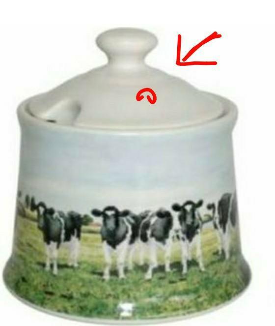 Wiebe van der zee suikerpot deksel gezocht!!!, Huis en Inrichting, Keuken | Servies, Nieuw, Overige typen, Overige stijlen, Porselein