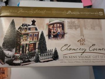 Dickens Village Chancery Corner Gift Set beschikbaar voor biedingen