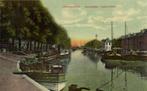 Leeuwarden - Nieuwe weg - Grachtswal -1911, Verzenden, Voor 1920, Gelopen, Friesland