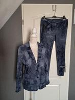 Broekpak pak broek en blazer Blauw 40 ( Travel ), Kleding | Dames, Maat 38/40 (M), Blauw, Nieuw, Ophalen of Verzenden