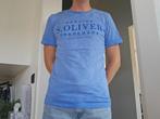 Blauw S.Oliver t-shirt maat M, S.Oliver, Ophalen of Verzenden, Zo goed als nieuw, Maat 48/50 (M)