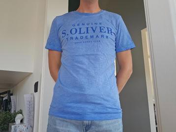 Blauw S.Oliver t-shirt maat M beschikbaar voor biedingen