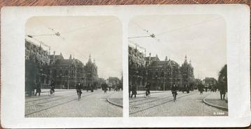 Raumbild stereofoto STADSSCHOUWBURG Leidscheplein Amsterdam beschikbaar voor biedingen