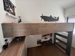 (Half)hoogslaper 1 persoons evt met kastjes, Ophalen, Gebruikt, 90 cm, Eenpersoons
