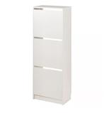 Schoenenkast IKEA Bissa wit 2x, Huis en Inrichting, Kasten | Schoenenkasten, Ophalen