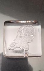 Royal Leerdam Glas Presse Papier, Ophalen of Verzenden