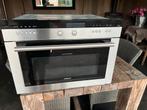 Siemens RVS combi oven magnetron 45x60cm, Witgoed en Apparatuur, Magnetrons, Ophalen, Combimagnetron, Zo goed als nieuw, Inbouw