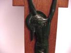 art deco kruisbeeld, Antiek en Kunst, Ophalen of Verzenden