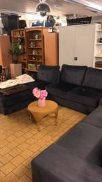 Banken set donkerblauw, Huis en Inrichting, Banken | Bankstellen, ., ., Ophalen of Verzenden, Zo goed als nieuw