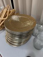 Gouden Onderborden meer dan 60 stuks, Ophalen of Verzenden, Zo goed als nieuw, Overige materialen, Los bestek