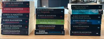 17 verschillende Karin Slaughter boeken beschikbaar voor biedingen