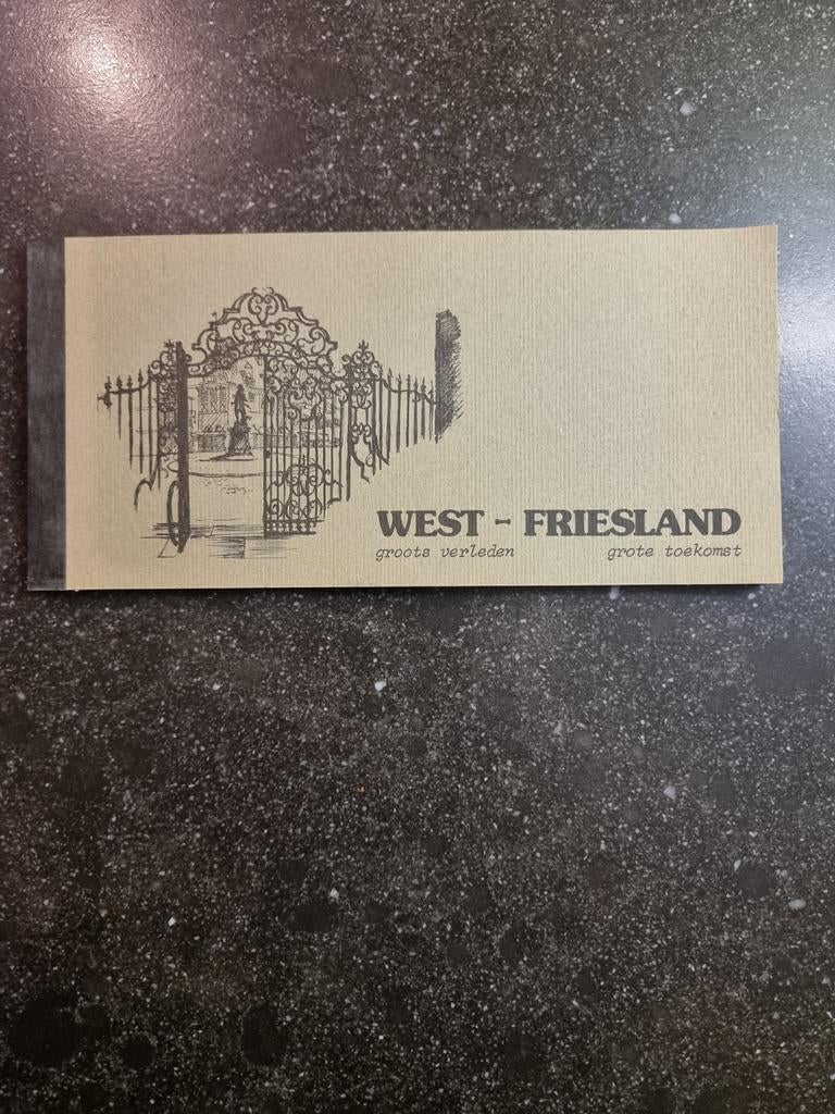 West-Friesland Boekje - Groot Verleden, Ophalen of Verzenden, Zo goed als nieuw, Onbekend, Friesland
