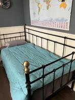 Bed  210 x 100 cm  compleet Zeer Mooi !, Huis en Inrichting, Slaapkamer | Bedden, Ophalen, Overige materialen, 100 cm, Eenpersoons