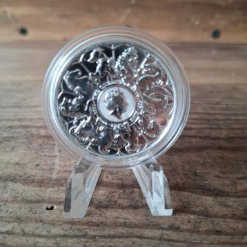 2oz Zilver Queens Beast verzamelmunt beschikbaar voor biedingen