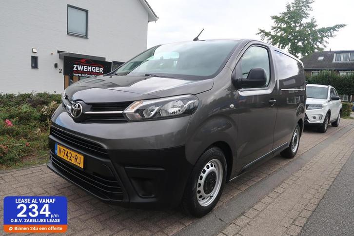 Toyota ProAce Compact 1.6 D-4D NAVIGATIE|LEDER|TREKHAAK|AIRC, Auto's, Bestelauto's, Particulier, Te koop, ABS, Airbags, Airconditioning