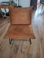 Twee Stijlvolle Fauteuils, Huis en Inrichting, Fauteuils, Ophalen, Minder dan 75 cm, Zo goed als nieuw, Metaal