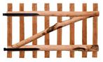Poort enkel 100x60 cm geïmpregneerd hazelaarhout, 100 tot 150 cm, Verzenden, Nieuw, Minder dan 100 cm