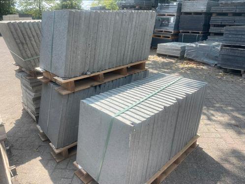 69 stuks Oud Hollandse tegels 60x60x5 Grijs RESTPARTIJ, Tuin en Terras, Tegels en Klinkers, Nieuw, Terrastegels, Beton, 10 m² of meer