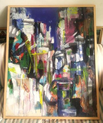 "Night in the City"2005 - Nahum Suwarsita (1965 Indonesië) beschikbaar voor biedingen