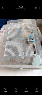 Hamster kooi + extras, Kooi, Minder dan 75 cm, Zo goed als nieuw, Hamster