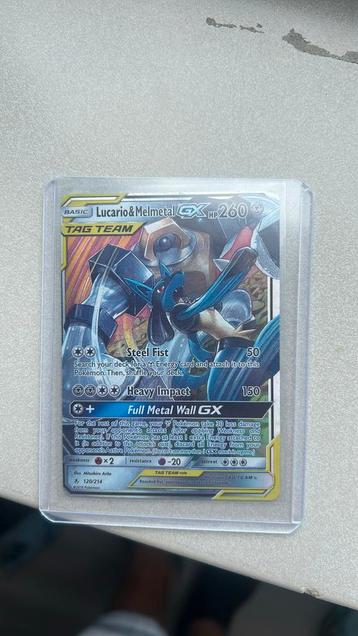 Lucario&melmetal gx kaarten beschikbaar voor biedingen