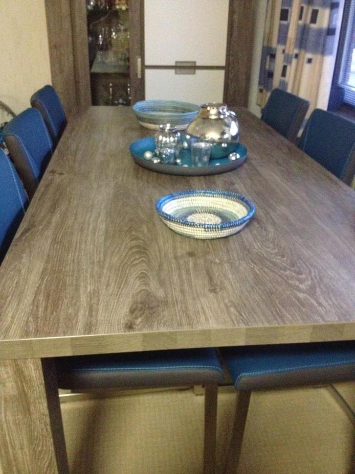 Eettafel (190 x 90cm), Huis en Inrichting, Tafels | Eettafels, Zo goed als nieuw, 50 tot 100 cm, 150 tot 200 cm, Vijf personen of meer