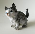 Vintage Porseleinen Kat Japan 1970s, Ophalen of Verzenden, Zo goed als nieuw, Dier