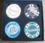 (80) . H.C. holland casino 40 jaar . special edition chips ., Ophalen of Verzenden, Overige materialen, Nederland