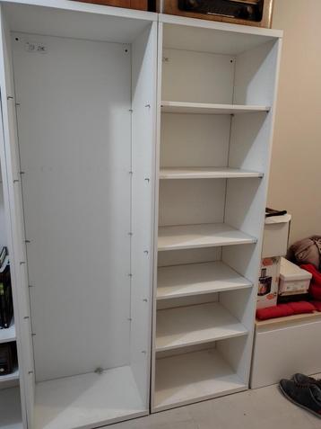 Te koop,: witte Ikea Besta kasten 
