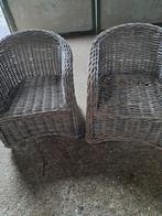 2 mini wicker stoeltjes. Leuk voor kleine kinderen, Ophalen, Gebruikt, Wicker, 2 zitplaatsen