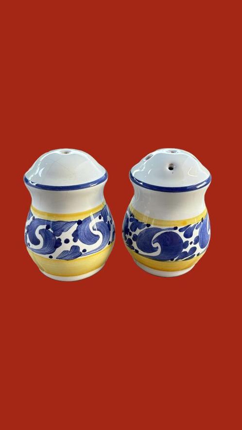 Herend - Peper & Zout Stel Splash Vintage Retro '90, Huis en Inrichting, Keuken | Servies, Zo goed als nieuw, Overige typen, Overige stijlen