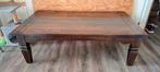 donkere koloniale salontafel 135x75x45, Huis en Inrichting, Ophalen, Gebruikt, 100 tot 150 cm, 50 tot 100 cm