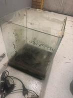 Dennerle Nano cube 30, Dieren en Toebehoren, Vissen | Aquaria en Toebehoren, Ophalen, Gebruikt, Leeg aquarium