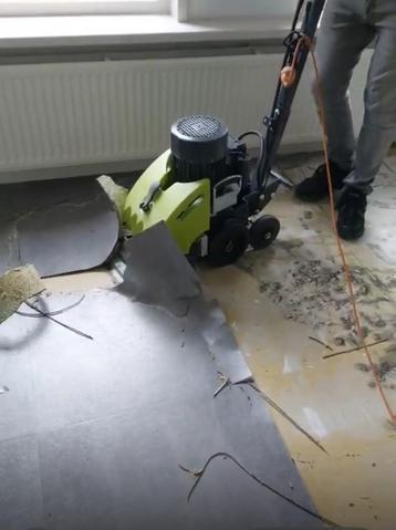 PVC vloer verwijderen - Tapijt verwijderen beschikbaar voor biedingen