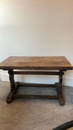 Kloosterttafel/bijzettafel eikenhout, Ophalen