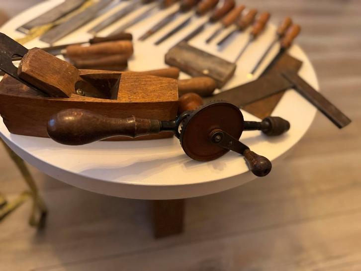 Vintage Gereedschap Collectie: Beitels, Schaaf, Hamer & Meer, Antiek en Kunst, Antiek | Gereedschap en Instrumenten, Ophalen of Verzenden