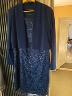 Prachtige set 1x gedragen op bruiloft, Kleding | Dames, Ophalen of Verzenden, Zo goed als nieuw, Maat 46/48 (XL) of groter, Blauw