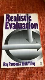 Realistic Evaluation - Pawson & Tilley, Gelezen, Pawson & Tilley, Ophalen of Verzenden, WO