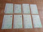 8 x Auto Kentekenpapieren RDW - Diverse Merken in 1 Koopje, Verzamelen, Verzenden, Gebruikt, Auto's