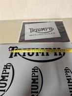 Stencil - Triumph - logo stencil, Motoren, Accessoires | Stickers, Ophalen of Verzenden, Nvt, Nvt, Nvt