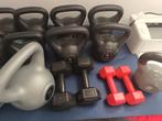 Kettbel dumbbell set van 1 tot 12 KG!!!, Sport en Fitness, Fitnessmaterialen, Ophalen, Kettlebell