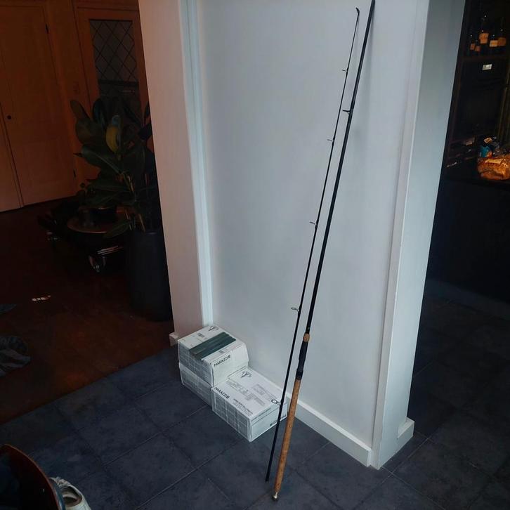 Penhengel, 12.5ft en 2 3/4 lbs, Fuji afbouw, Sportex blank, Watersport en Boten, Hengelsport | Algemeen, Gebruikt, Werphengel