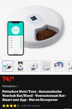 Pettadore Nutri turn automatische voerbak kat  hond(nwpr €75, Dieren en Toebehoren, Kattenvoerbakken en Drinkbakken, Ophalen, Zo goed als nieuw